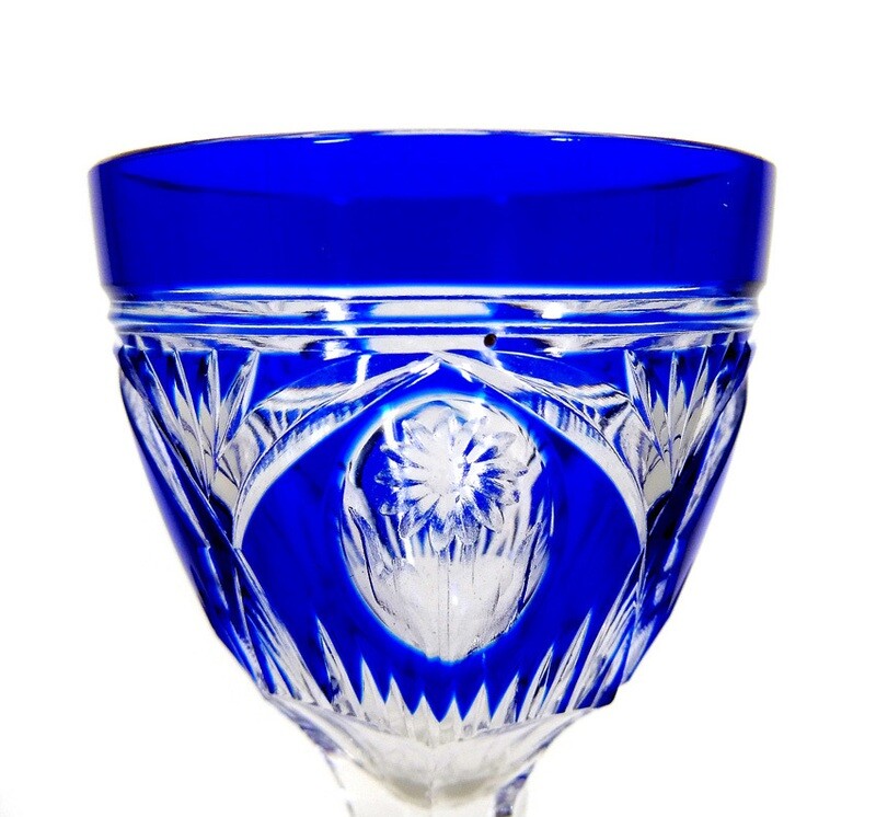 Stem glass / liqueur glass, Jean Beck, Egon von Poschinger around 1915