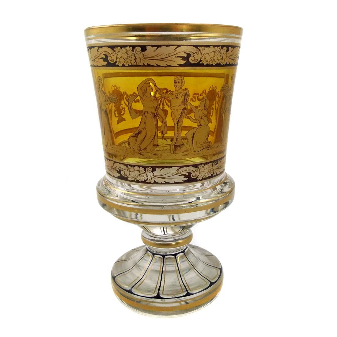 Beer cup with antique frieze, Hermann Pautsch around 1910