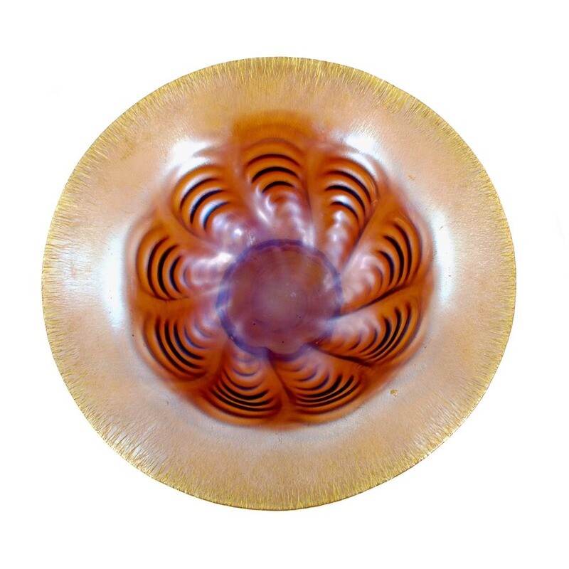 Large WMF bowl with Myra decor, shape J252 around 1933