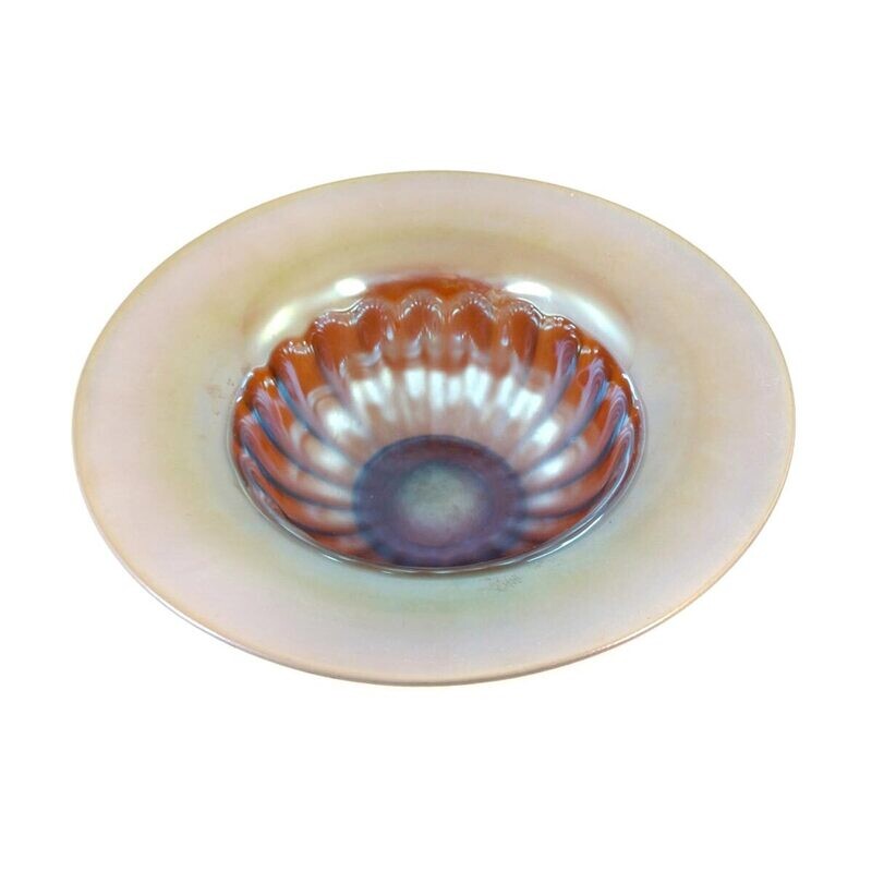 Large Myra bowl with ribbed body, WMF, form J57 around 1936