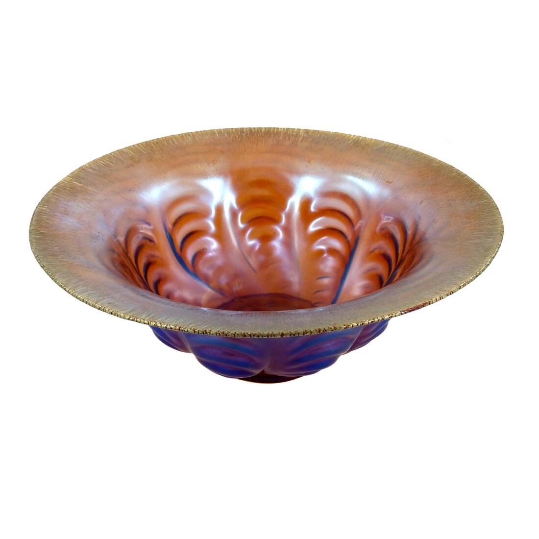 Large WMF bowl with Myra decor, shape J252 around 1933