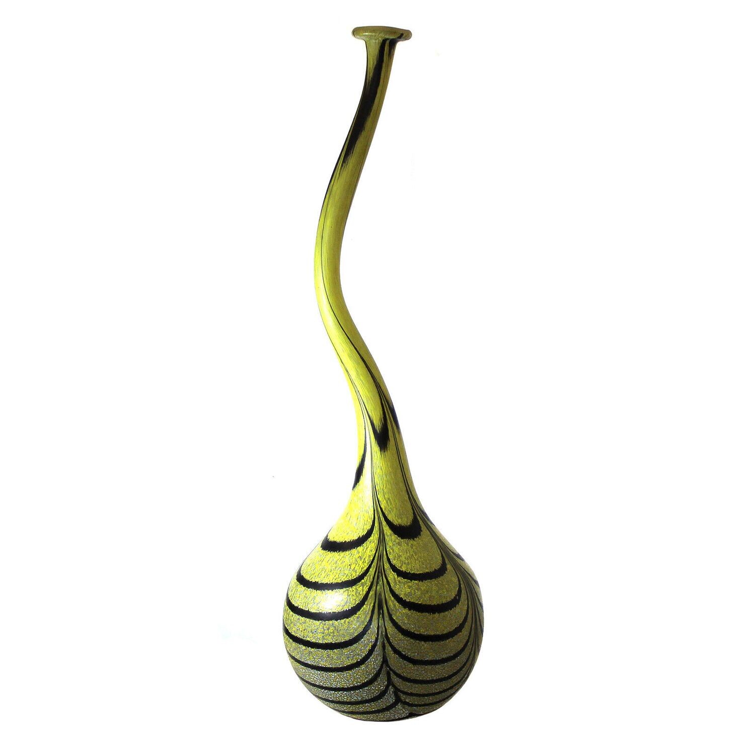 68 cm high vase from the Don Juan series, Kosta Boda Atelier around 1990