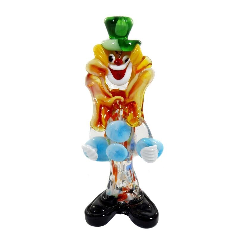 21.5 cm high Murano clown, Murano around 1960-80