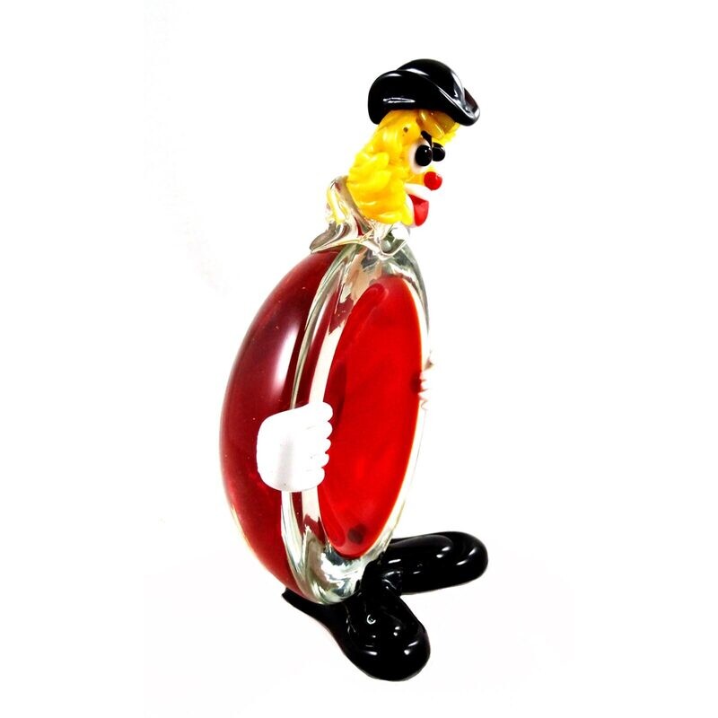 Murano clown as an ashtray, Murano around 1950-60