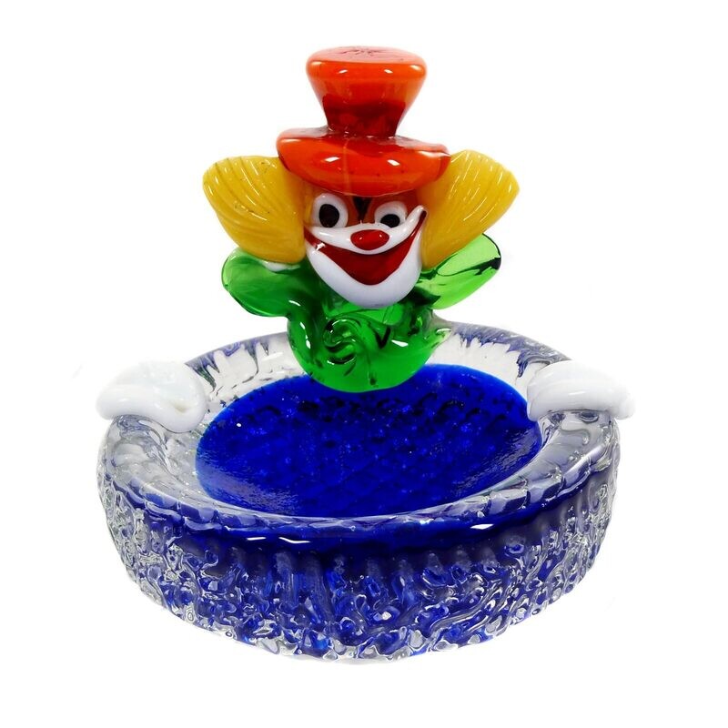 Murano clown as an ashtray, Murano around 1950-60