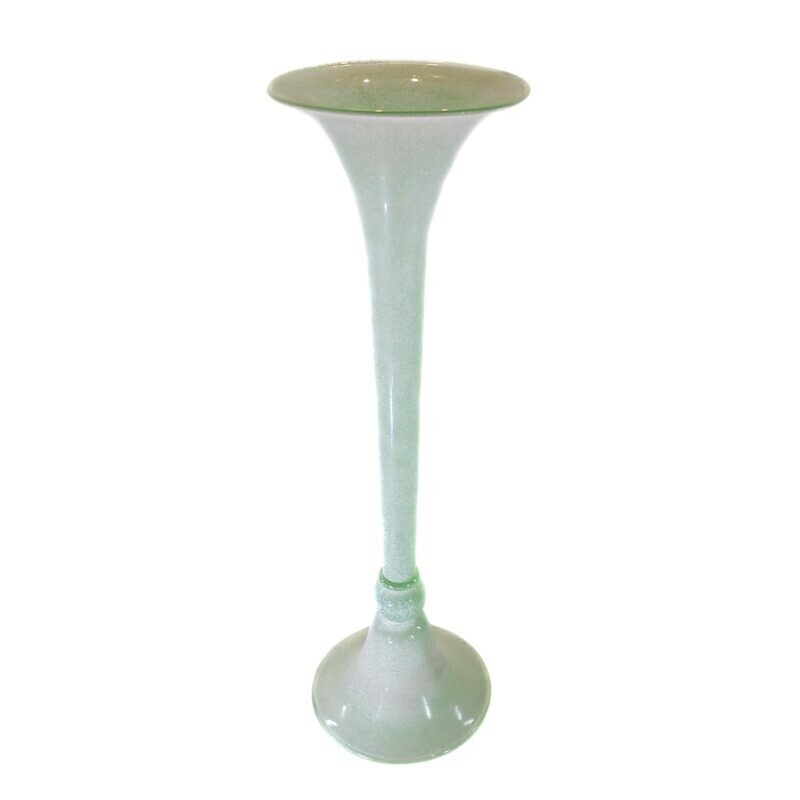 69 cm high trumpet-shaped floor vase, Seguso Vetri d`Arte around 1970