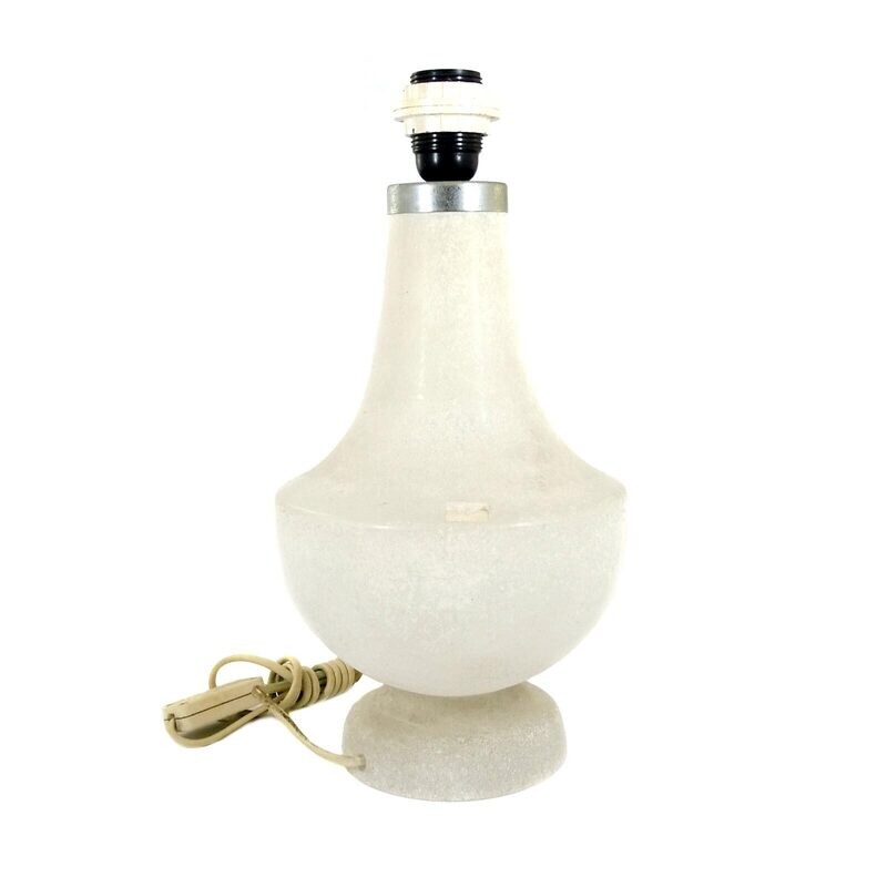 Large lamp base a Scavo, Seguso Vetri d`Arte around 1955-65