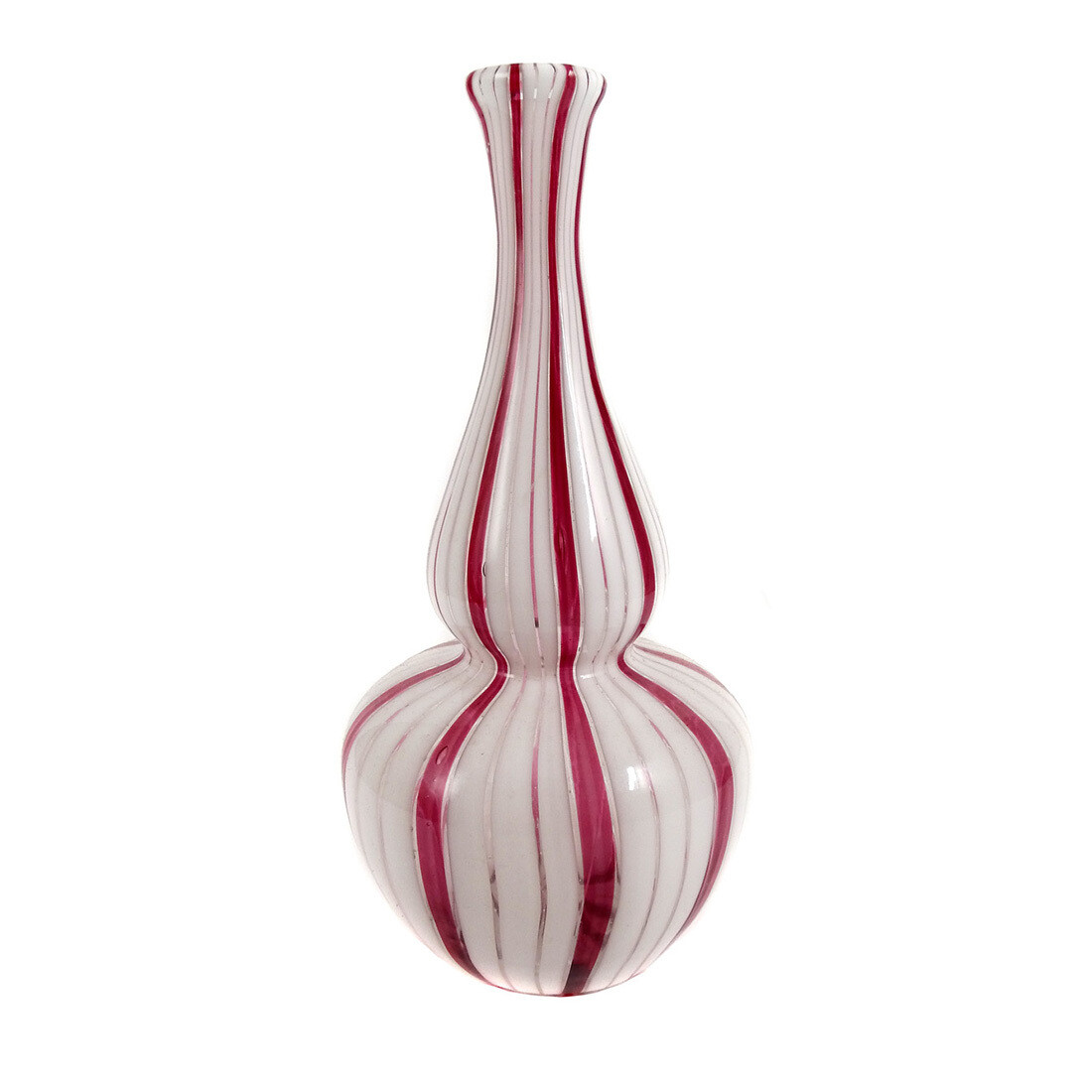 Vase in calabash shape, a canne, Dino Martens or Fulvio Bianconi around 1955