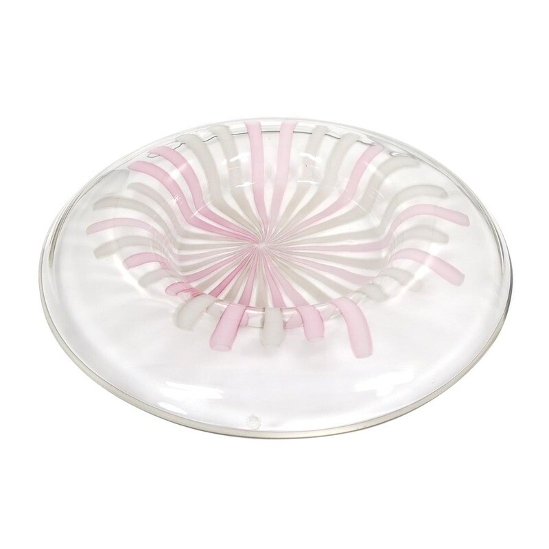 Large bowl with band meltings, La Murrina Murano