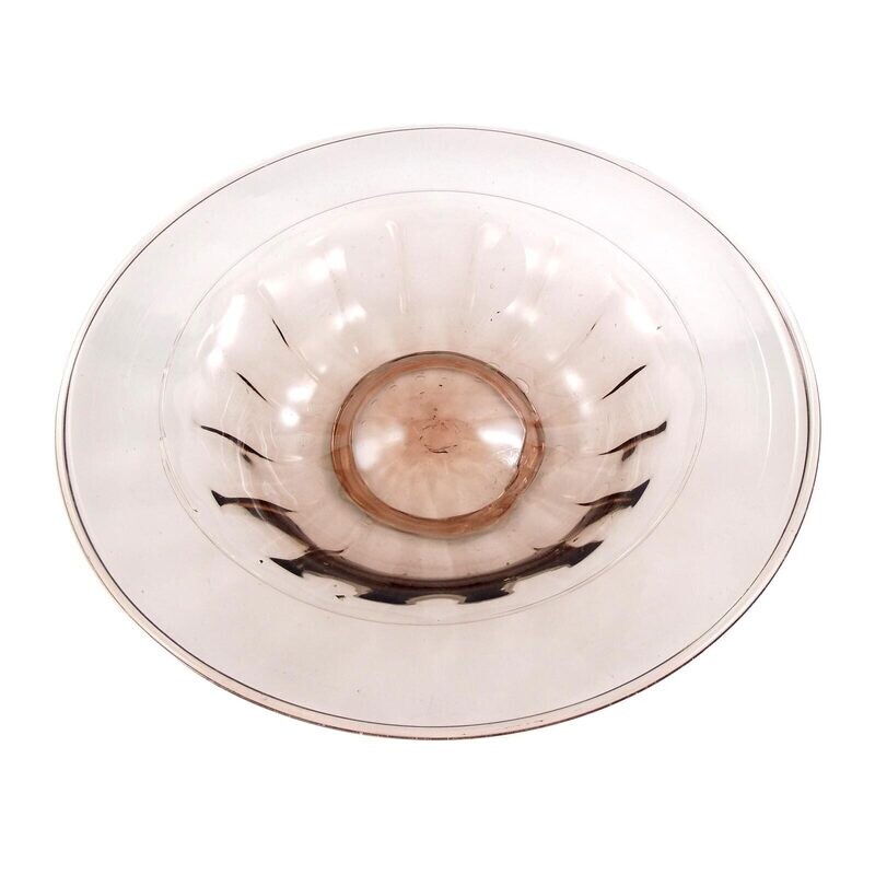 Very large bowl with ribs, Pauly &amp; Co, C.V.M around 1925-30