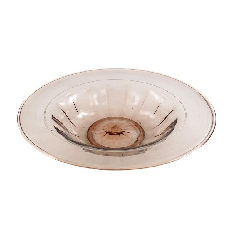 Very large bowl with ribs, Pauly &amp; Co, C.V.M around 1925-30
