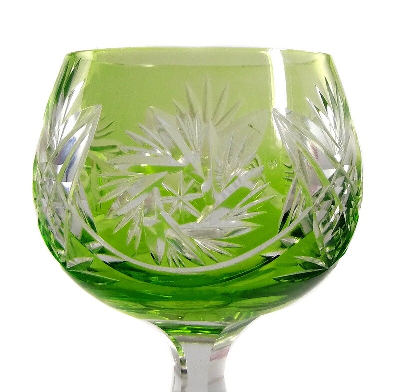 Roman with a light green cup, designed by S. Haertel, Josephinenhütte around 1920