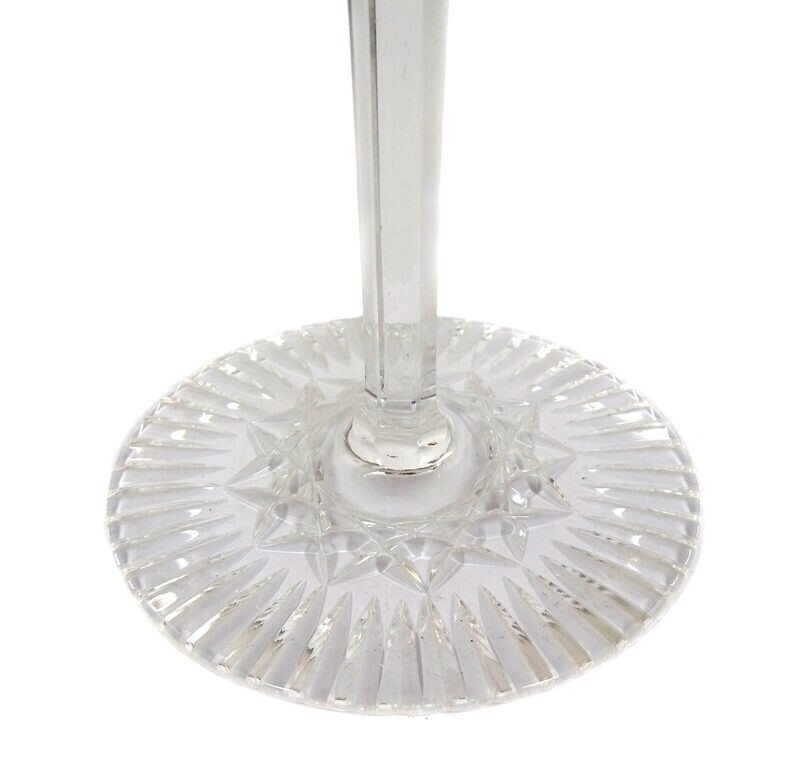 Rare stem glass with overlay, designed by A. Pfohl, Josephinenhütte around 1920