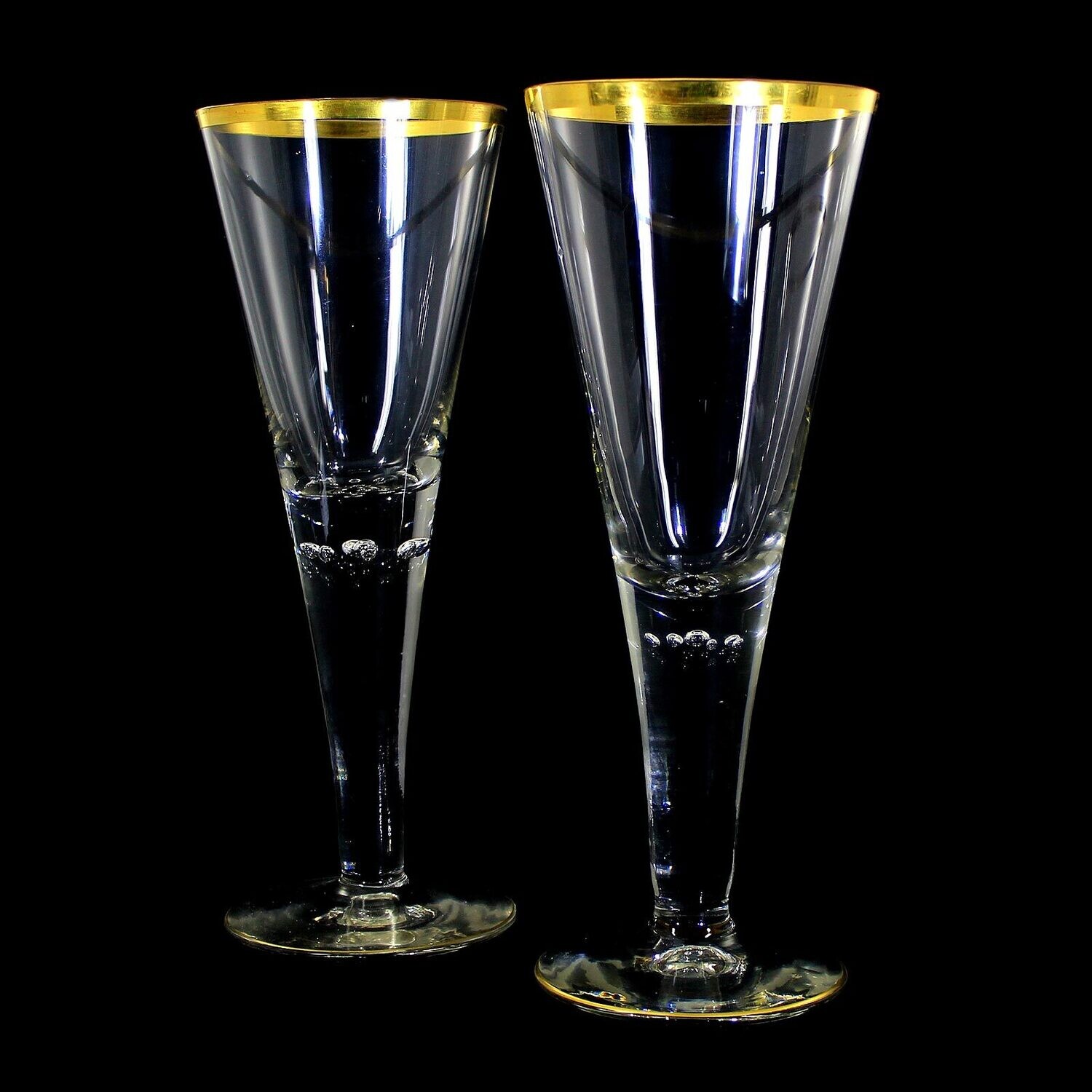 1st of 2nd Gr. Cup with air beads, Josephinenhütte, A. Gerlach, form 1003