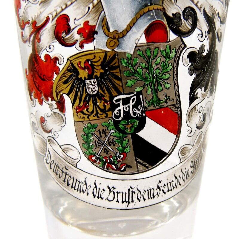 Mug with Studentika coat of arms, Neo Hanovera Sei's Panier, Goedecke in Hanover