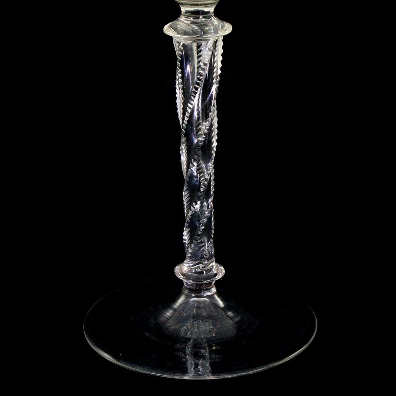 Large cup with brilliant cut, Josephinenhütte, designed by Arthur Gerlach around 1900