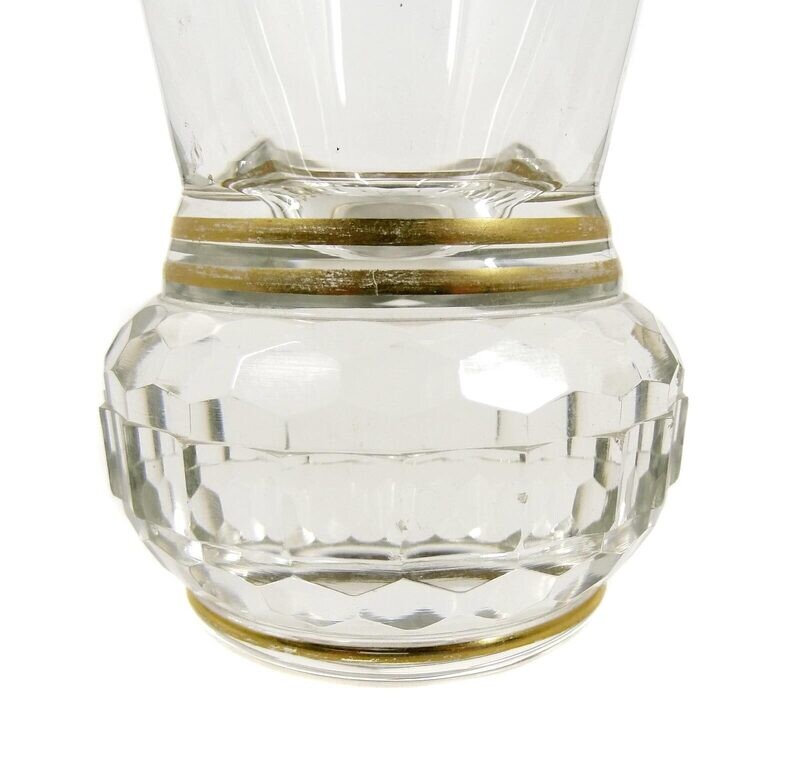 Loge glass with brilliant cut, A. Gerlach, Josephinenhütte around 1890-1900