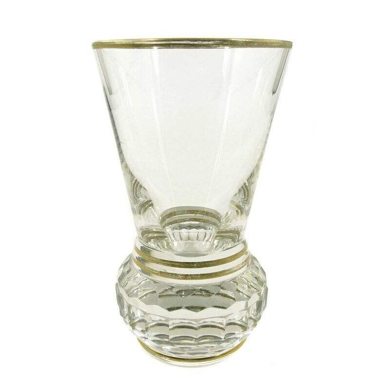 Loge glass with brilliant cut, A. Gerlach, Josephinenhütte around 1890-1900