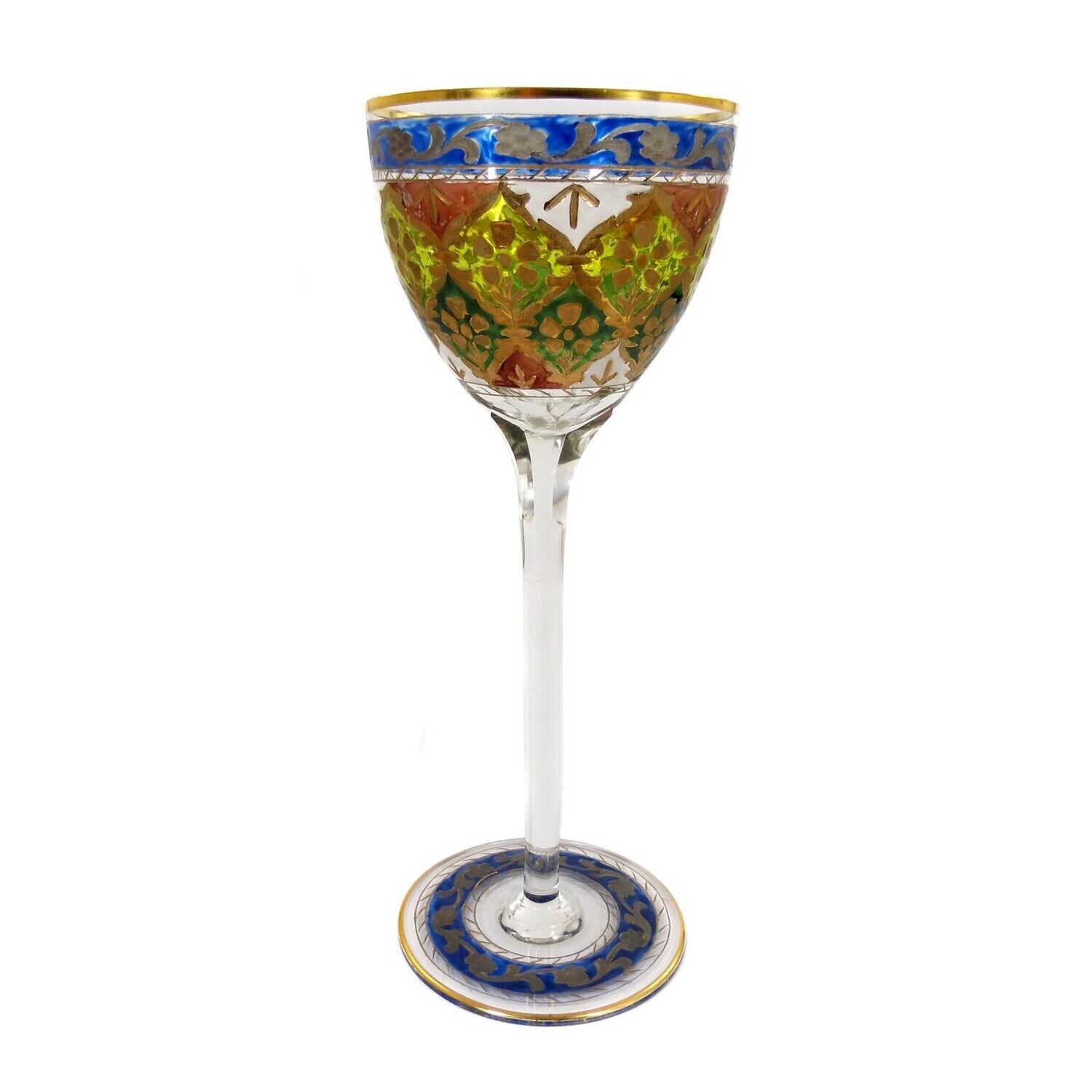 Stem glass Jodhpur, Josephinenhütte / Heckert, designed by Franz Reuleaux around 1900