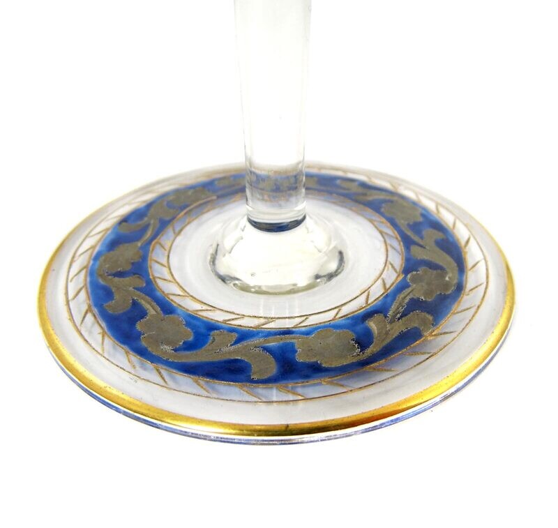Stem glass Jodhpur, Josephinenhütte / Heckert, designed by Franz Reuleaux around 1900