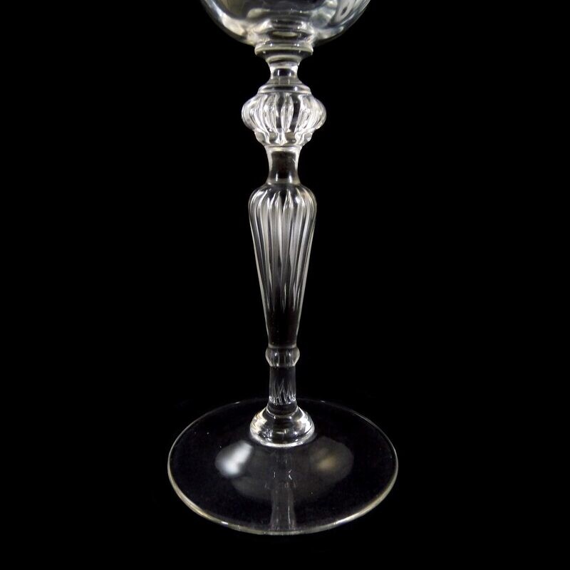 Stem glass with air beads, Josephinenhütte, Graham &amp; Zenker around 1910