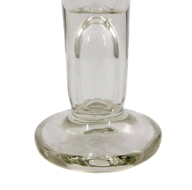 Shot glass with a pierced air bubble, 1st half of the 19th century.