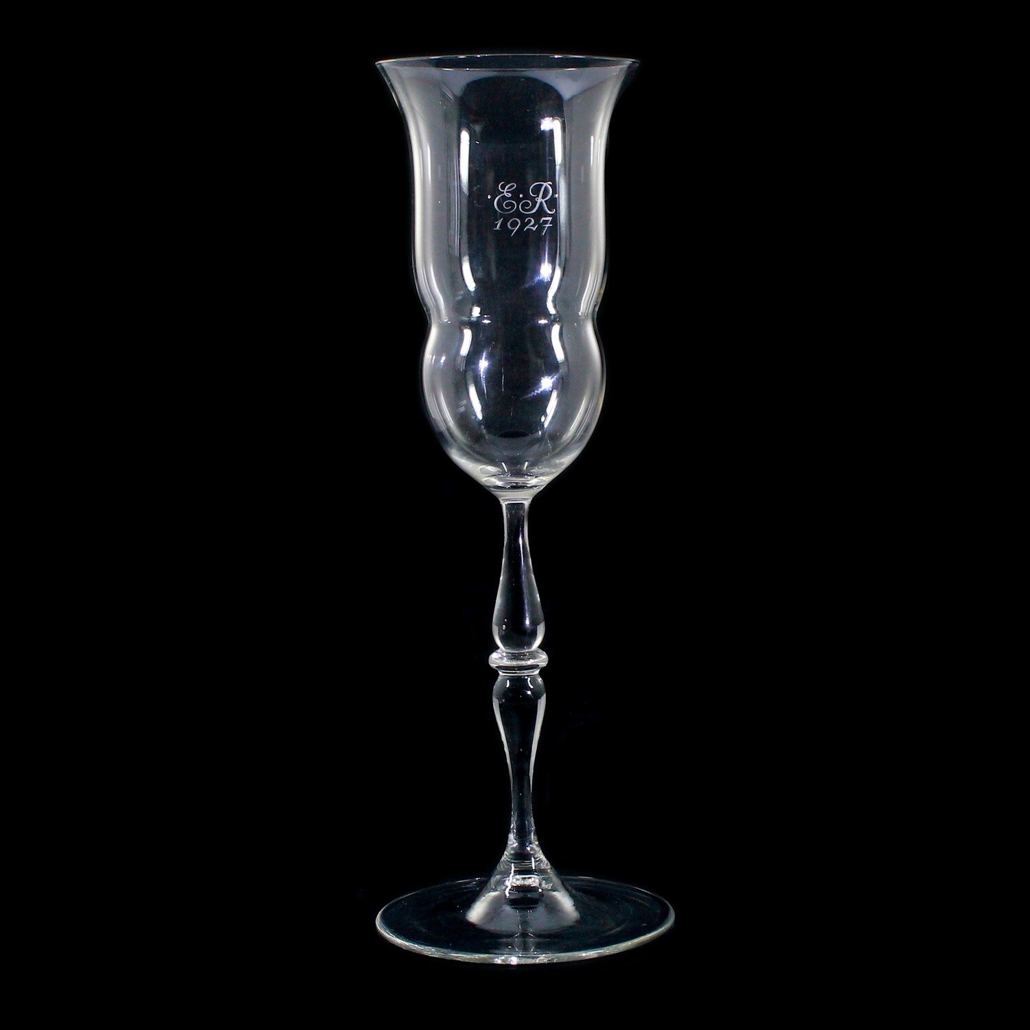 Rare tall stemmed glass, designed by Oskar Strnad for J. &amp; L. Lobmeyr Vienna, around 1927
