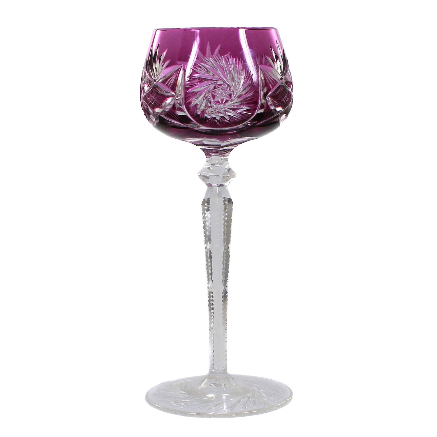 Roman with a purple cup, designed by S. Haertel, Josephinenhütte around 1920
