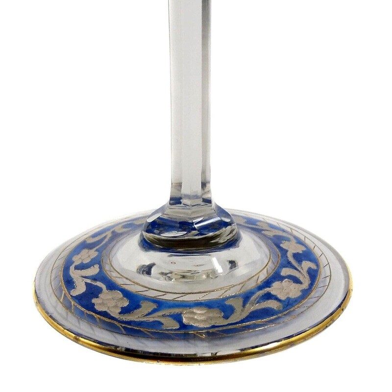 Stem glass Jodhpur, Josephinenhütte, designed by Rudolf Wille around 1912