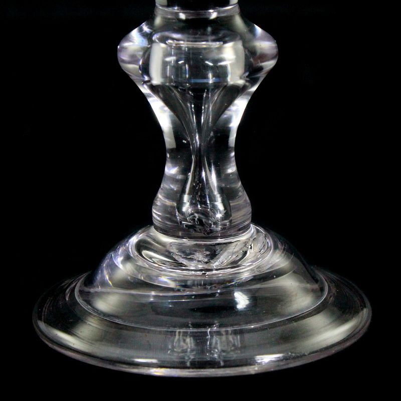 Lauenstein goblet with pierced air pearl &amp; gold rim, 2nd half of the 18th century