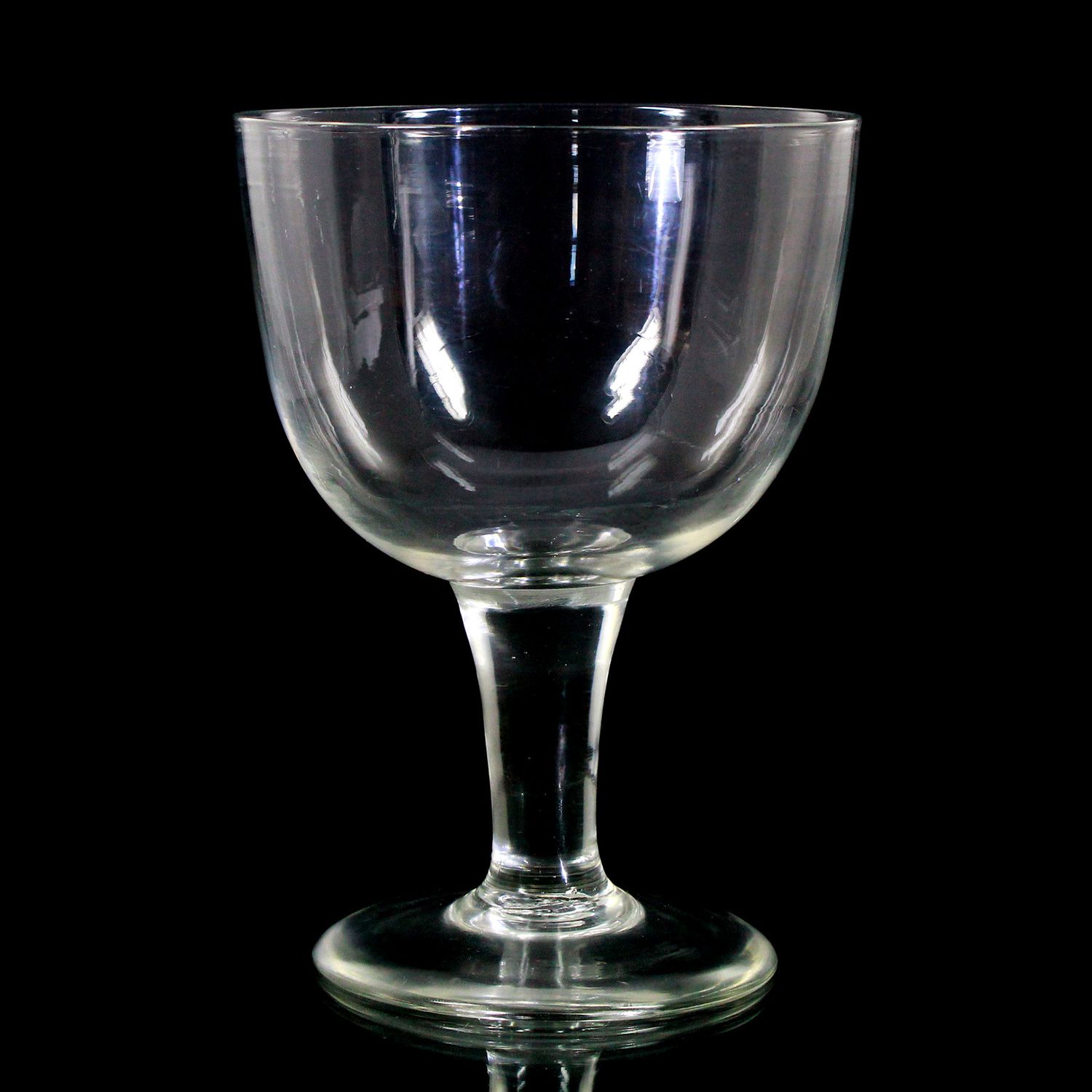 Berliner Weisse made of colorless glass with tear-off, around 1900