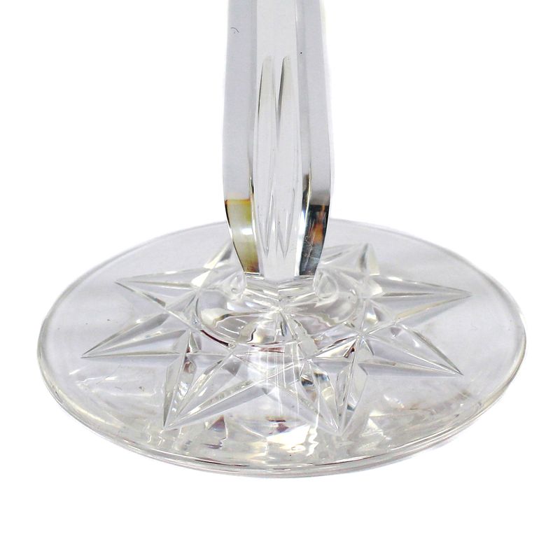 Stem glass with purple overlay, Val Saint Lambert, Andernach / Etna series, around 1915-25