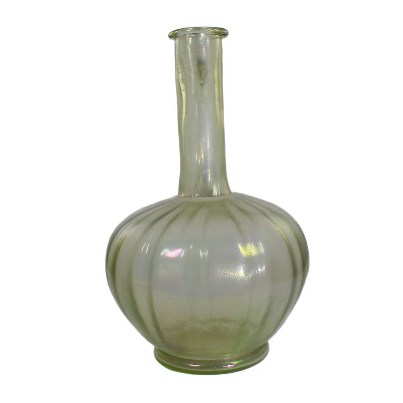 Narrow-necked jug made of opaque Cyprus glass, Josephinenhütte around 1881-1900 for Fellmer