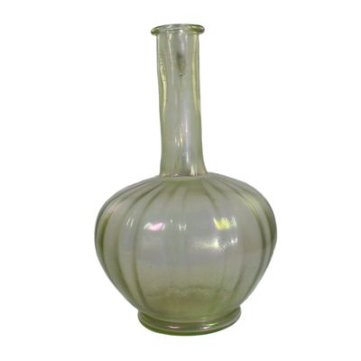 Narrow-necked jug made of opaque Cyprus glass, Josephinenhütte around 1881-1900 for Fellmer