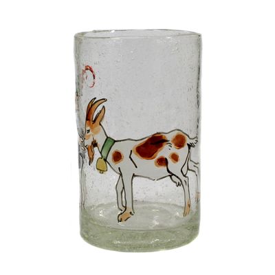 Beaker by Ludwig Hohlwein around 1904-06, Ziegenpeter, Theresienthal