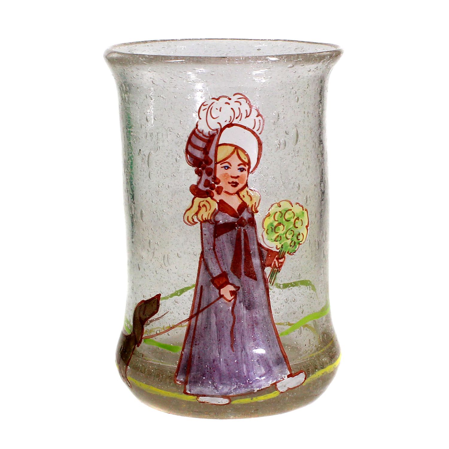 Beaker by Ludwig Hohlwein around 1904-06, Theresienthal Glassworks