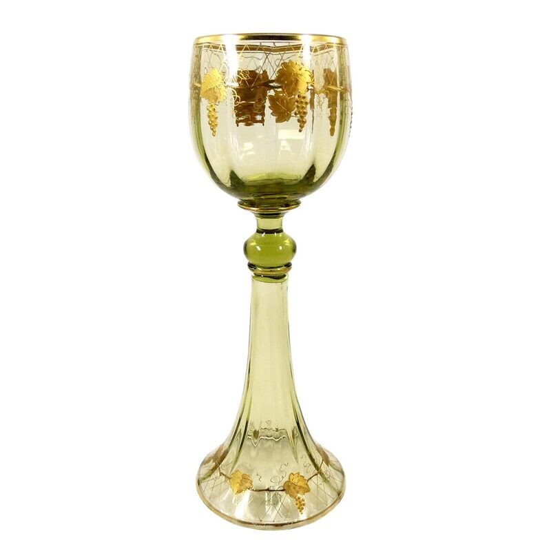 1st of 14. Romans with rich relief gold painting, designed by Oskar Jummel around 1902