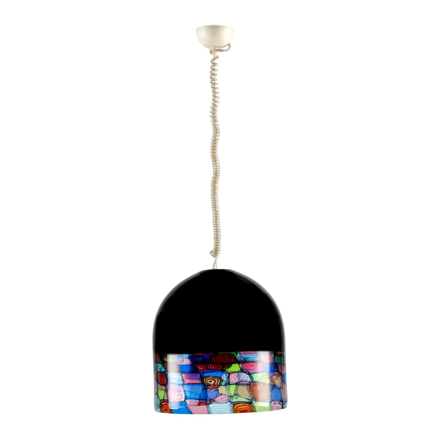 Pendant lamp by Renato Toso &amp; Noti Massari for Leucos, Murano, Italy, circa 1970