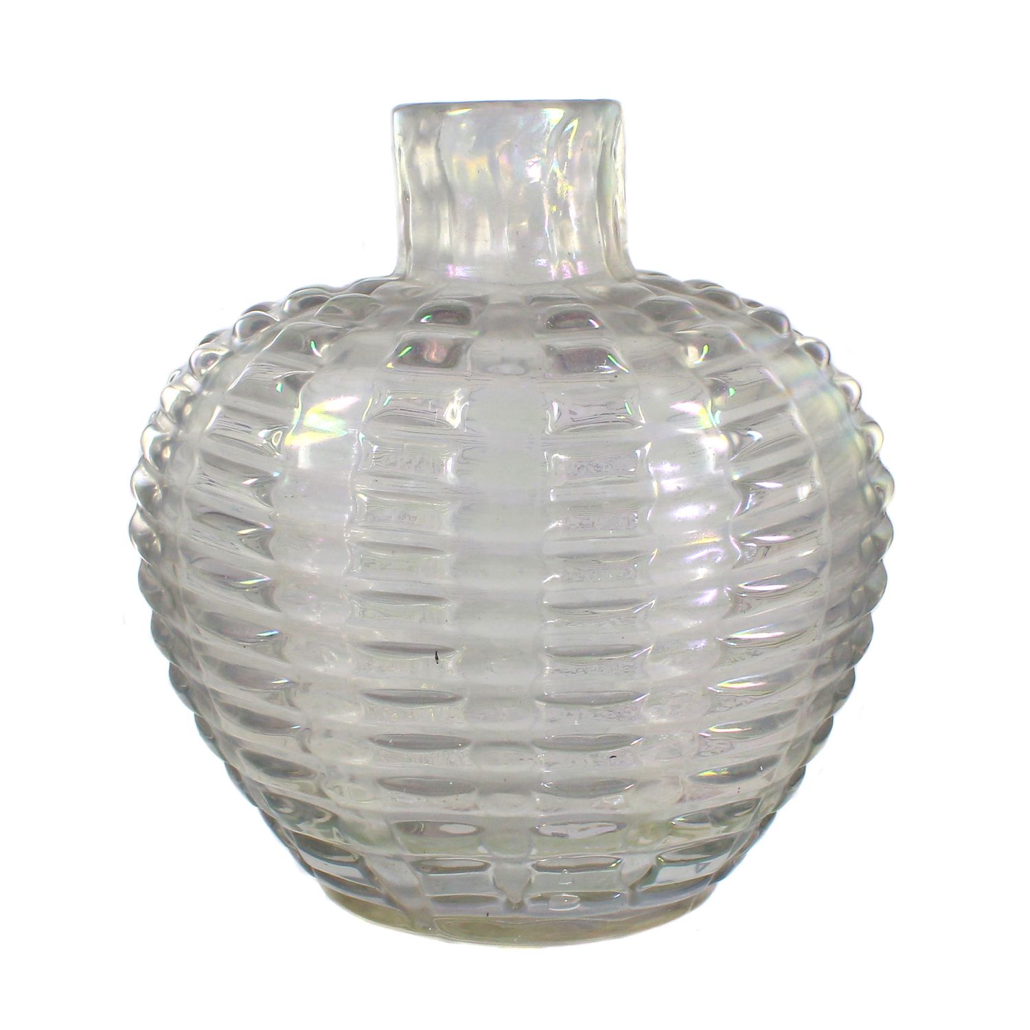 Large heavy vase with rib relief, Ercole Barovier, Bugnati series circa 1938