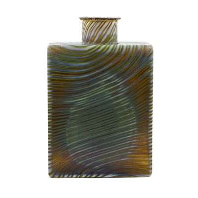 Flasche mit Filigranglasfäden, Kaj Franck, Nuutajärvi Notsjö 1983.