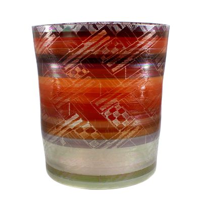 Große bemalte Vase, Isgard Moje-Wohlgemuth, 1983 signiert