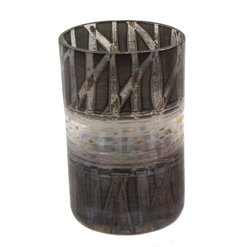 Painted beaker, Isgard Moje-Wohlgemuth, signed 1980