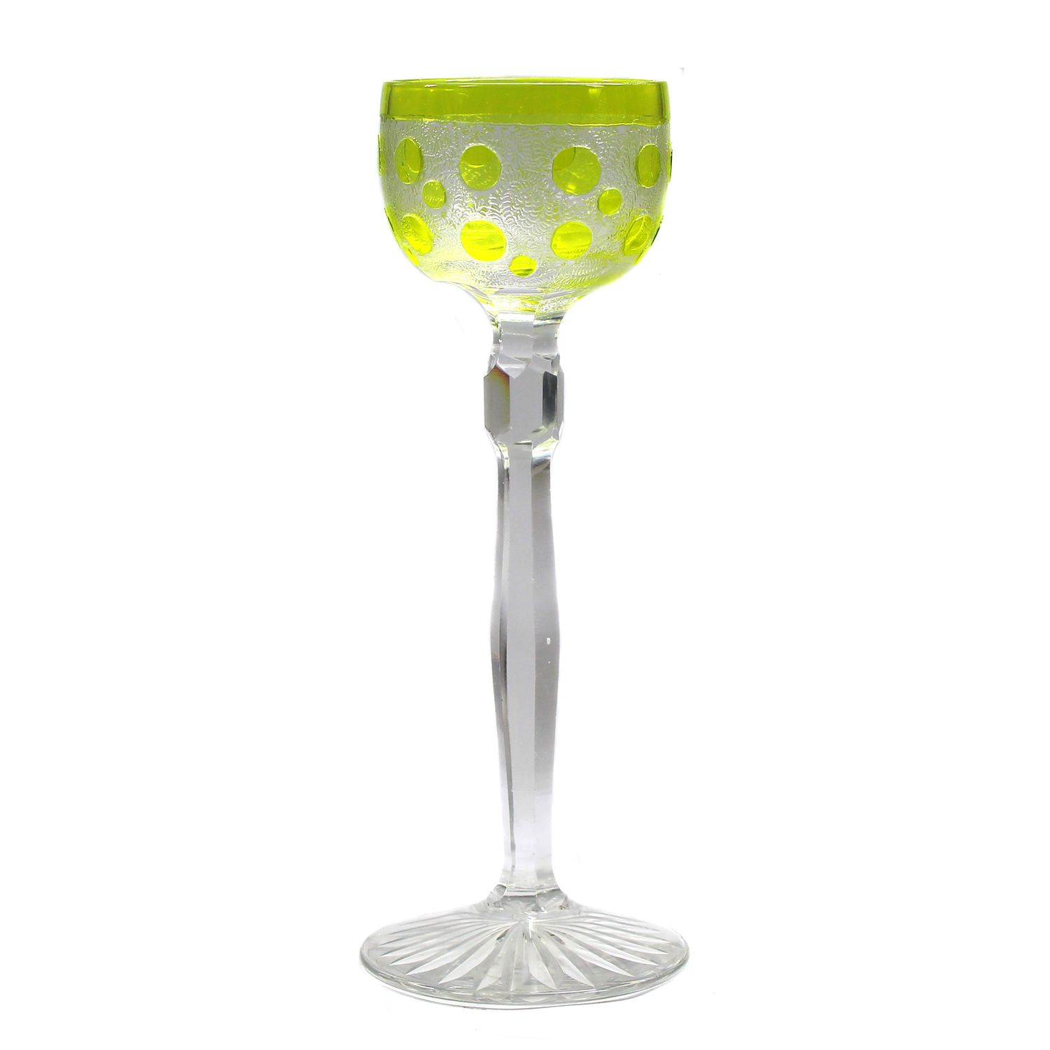 Rare liqueur glass / stem glass, Jean Beck, Egon von Poschinger