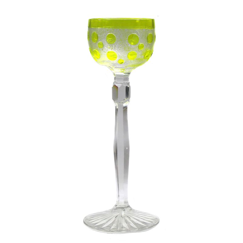 Rare liqueur glass / stem glass, Jean Beck, Egon von Poschinger