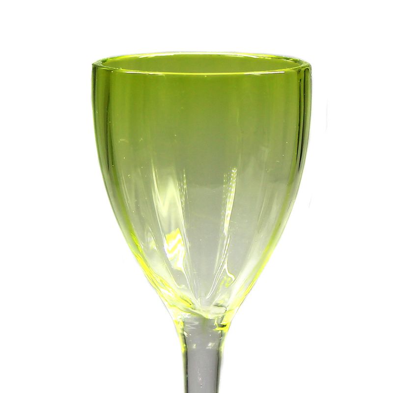Liqueur glass with ribbed bowl, designed by Koloman Moser for E. Bakalowits Söhne, Vienna
