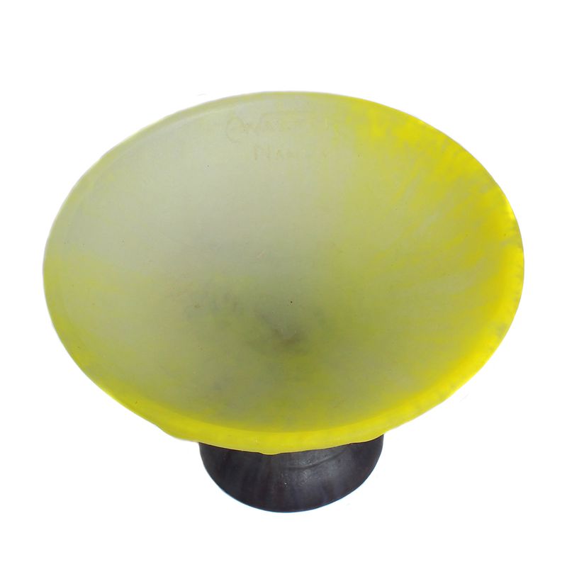69 Footed bowl in pâte de verre, signed Amalric Walter Nancy, circa 1906–20
