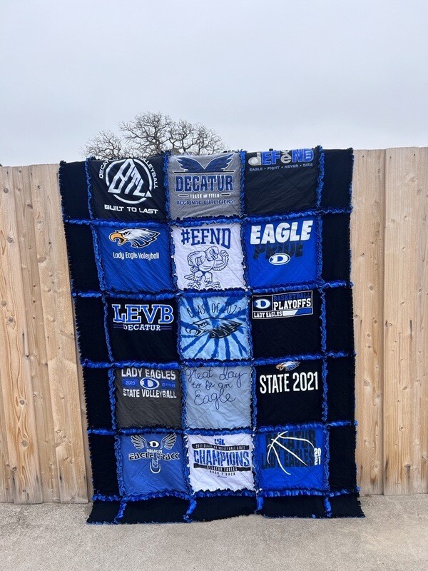 Graduation T-Shirt Blanket