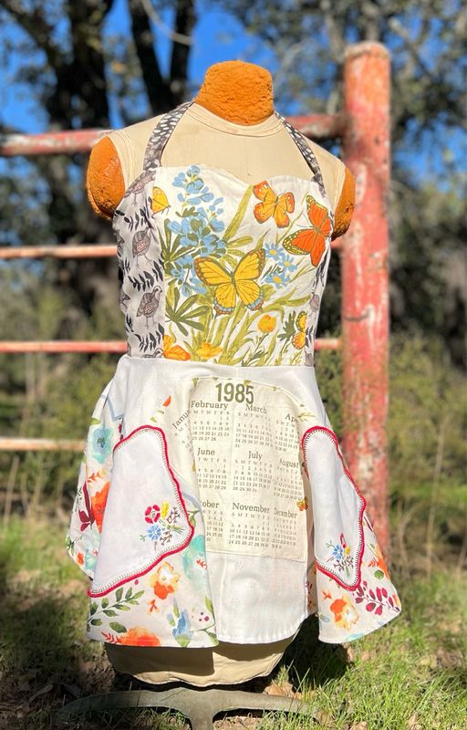 Full Bib Apron Reversible