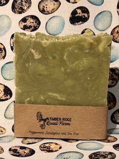 Peppermint, Eucalyptus and Tea Tree Goat Milk Soap