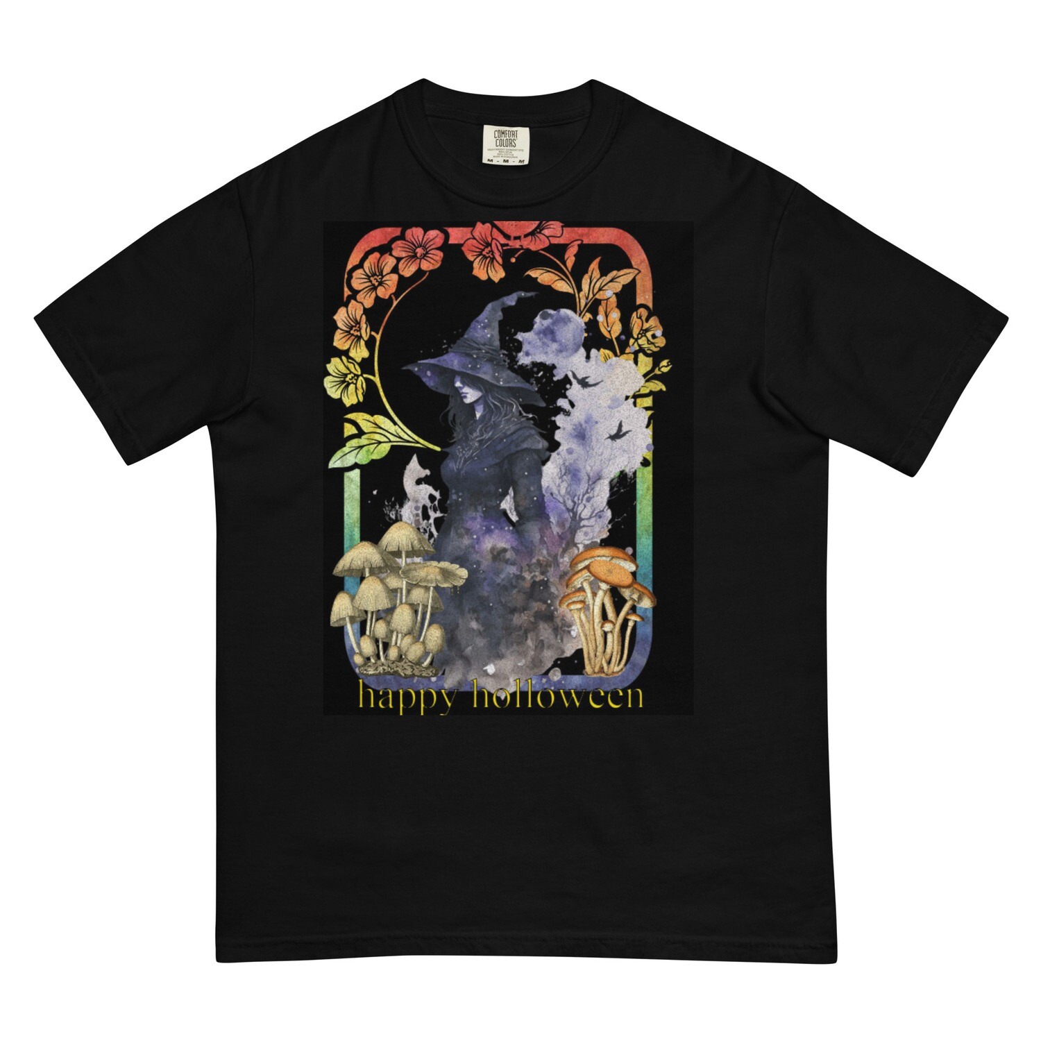Unisex garment-dyed heavyweight t-shirt